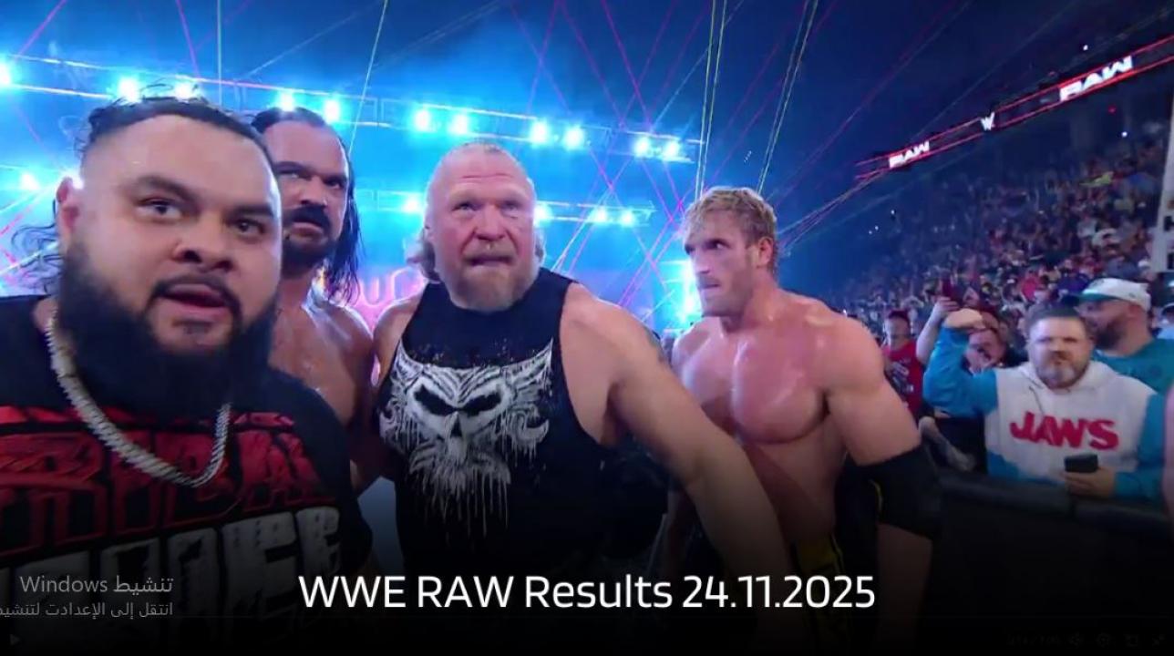 عرض الرو WWE RAW 24.11.2025
